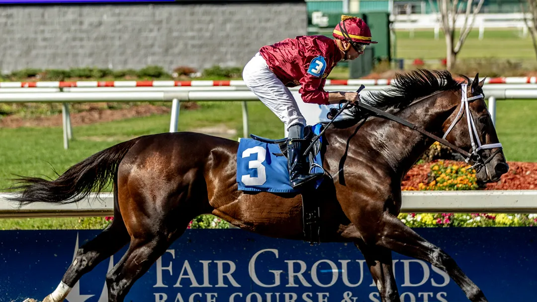 Louisiana Stakes Just a Touch Aims to Turn Promise into Proof